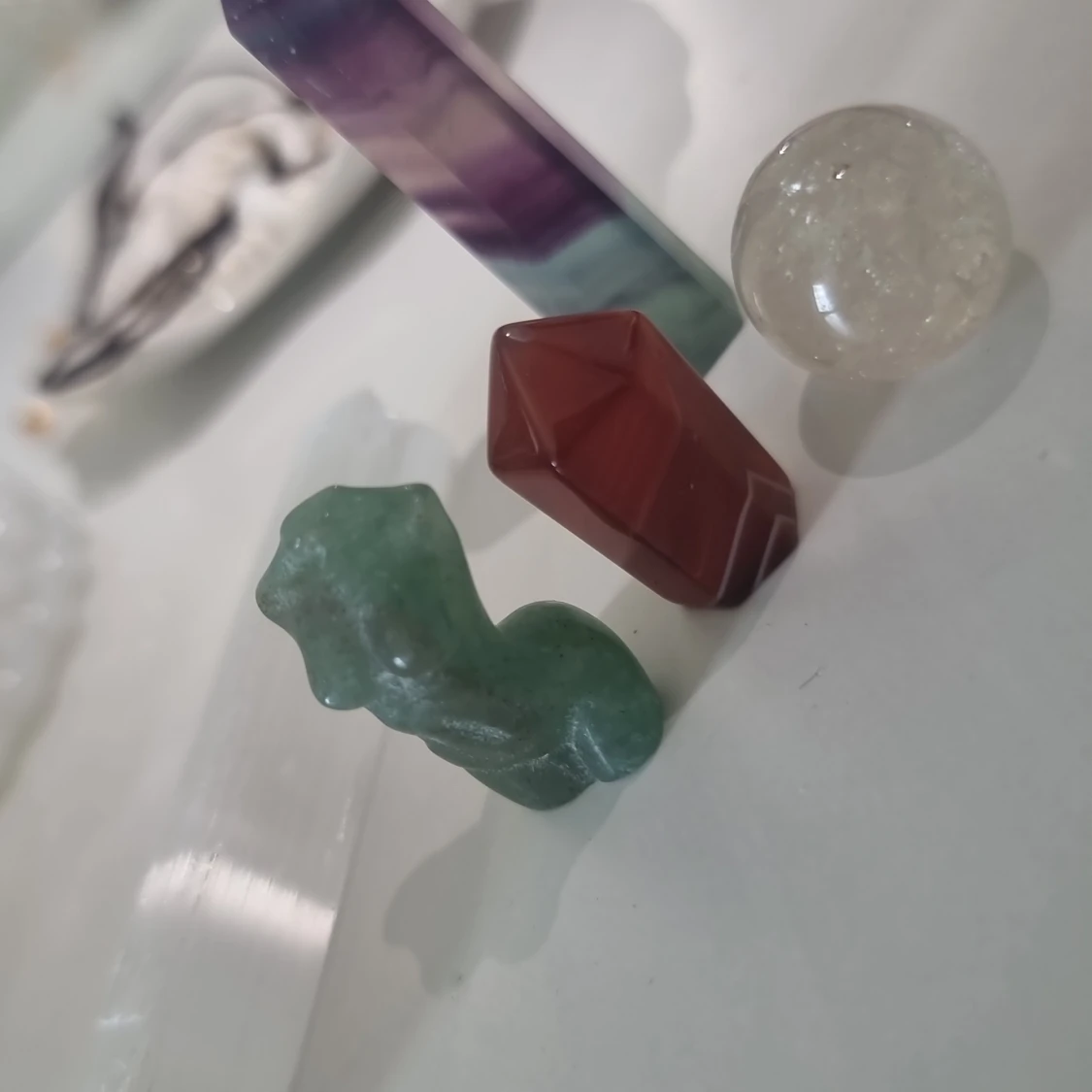 Kristaller olika former - 90