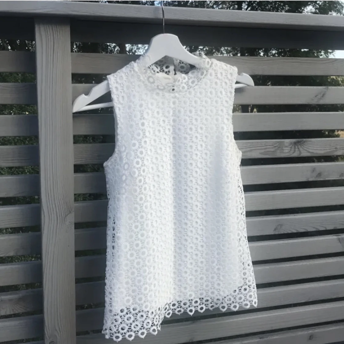 Vit blus