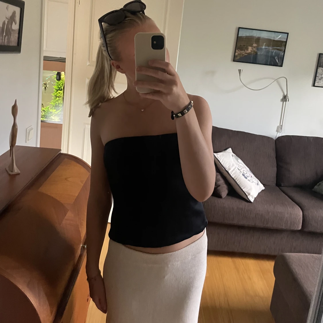 Svart tubtopp 🖤 - 90