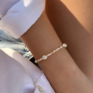 Pärlarmband  - Sött armband! Går att få i vilka färger du vill🥰 35kr