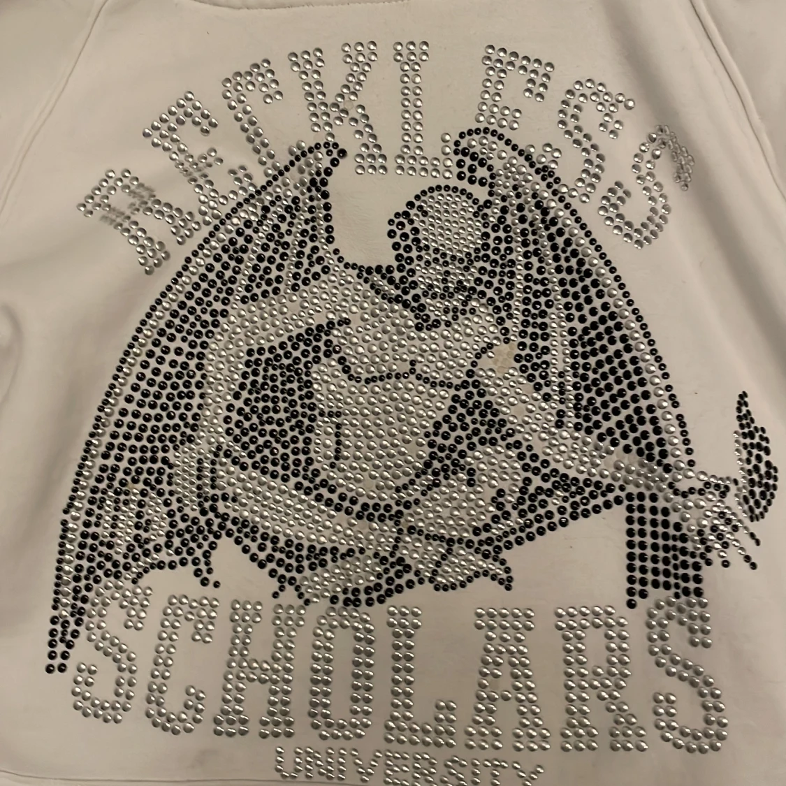 Reckless hoodie, vit, storlek S,  - 90