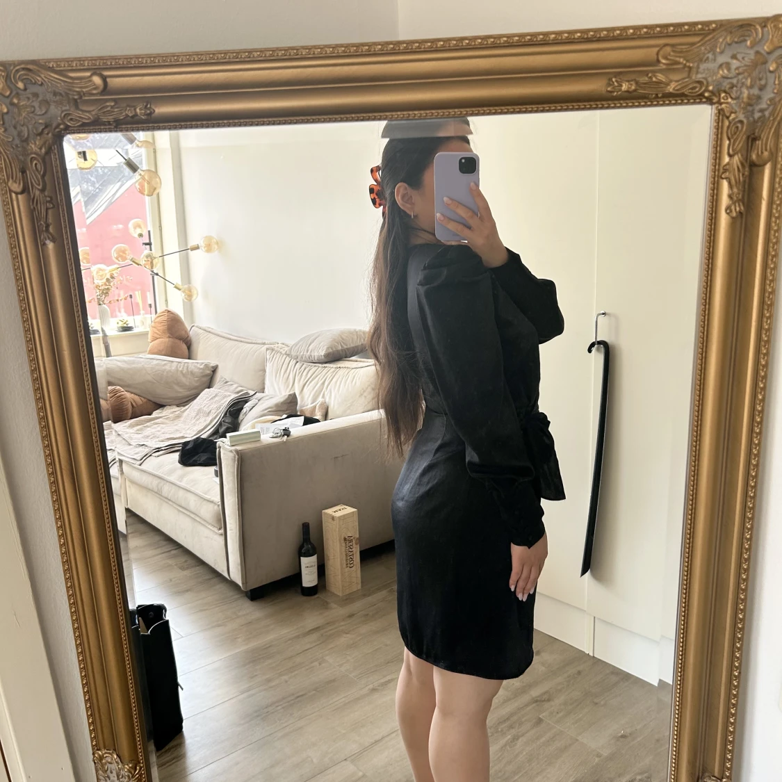 Svart klänning Bikbok st S - 90