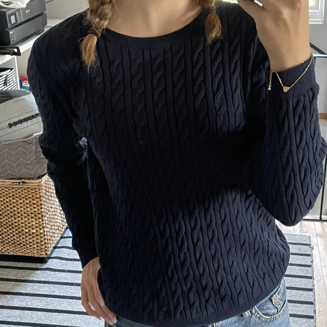 Jättefin långärmad tröja  - 91