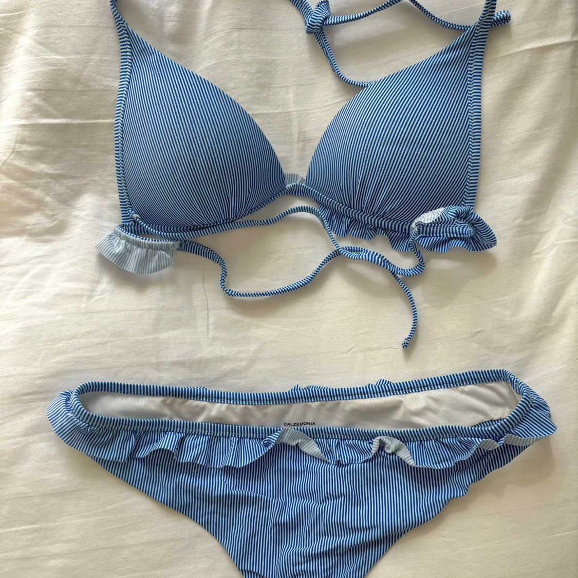 Calzedonia blårandig bikini - 90