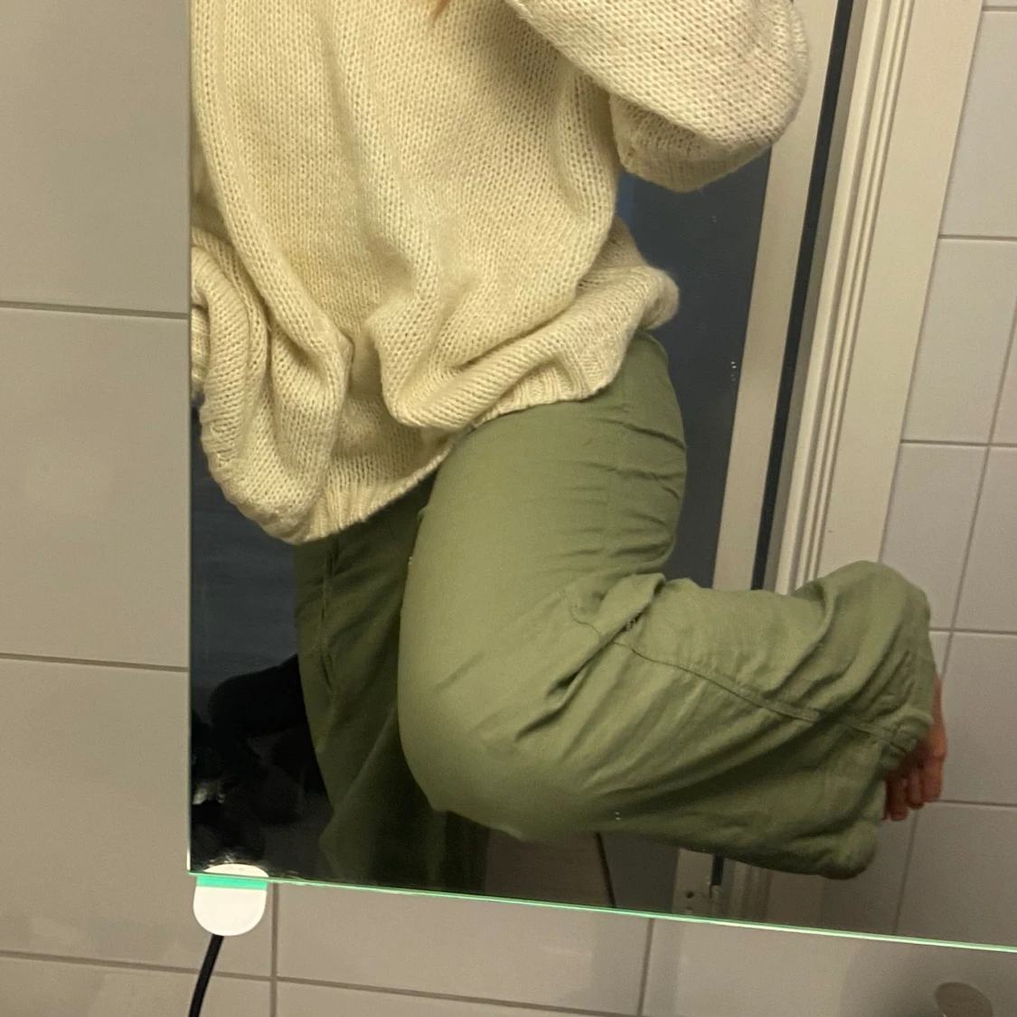 Gröna linne/tygbyxor - 91