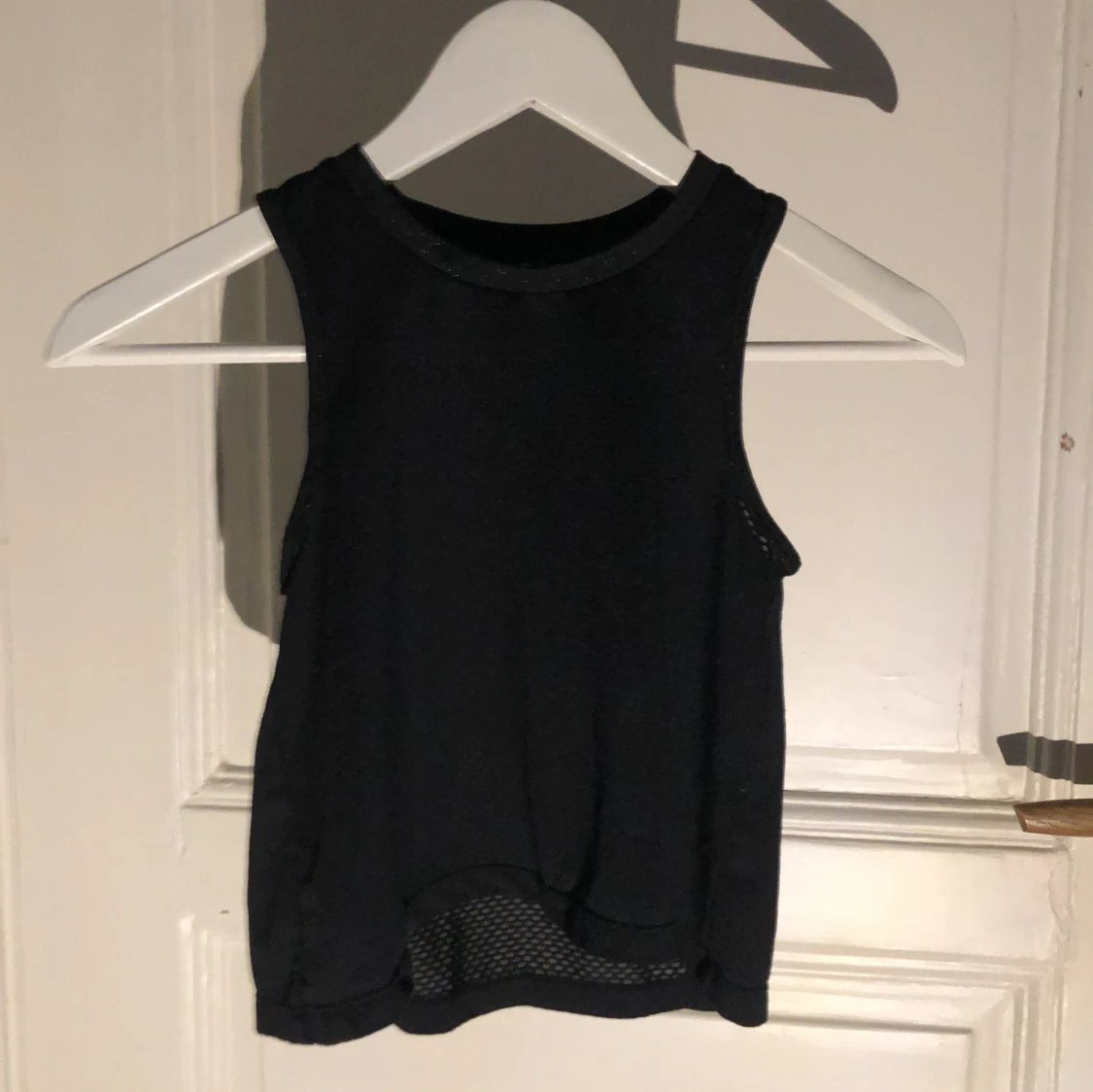 Svart Träningslinne