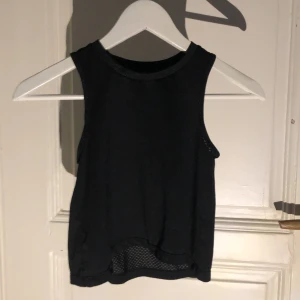 Svart Träningslinne - Ett fint svart träningslinne med bra skick 💗
