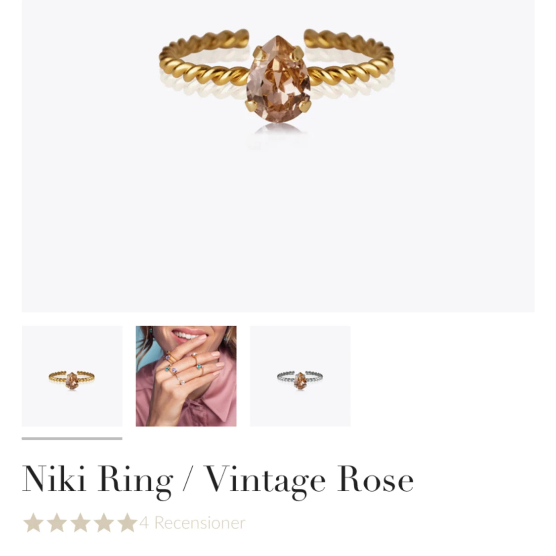 Caroline Svedbom ring