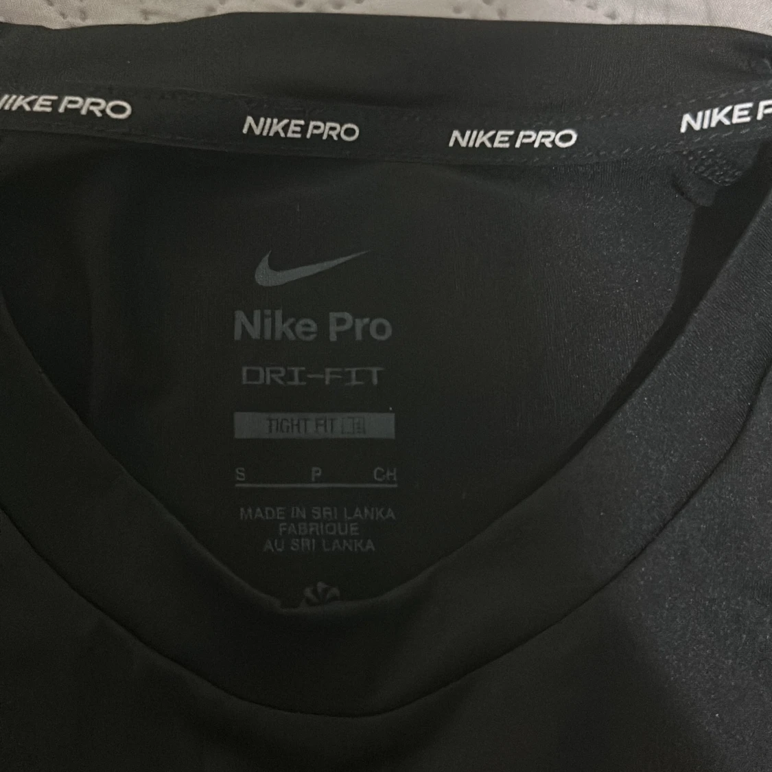 Svart Nike pro compression linne - 90