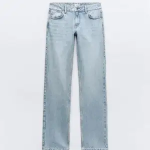 Low waist straight jeans från zara