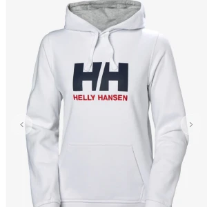 HH Hoodie - Vit Helly Hansen hoodie Bra skick! Skriv för fler bilder.
