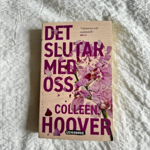 Det slutar med oss - Köpt boken ny. Endast läst boken en gång, därför i fint skick. På svenska. 