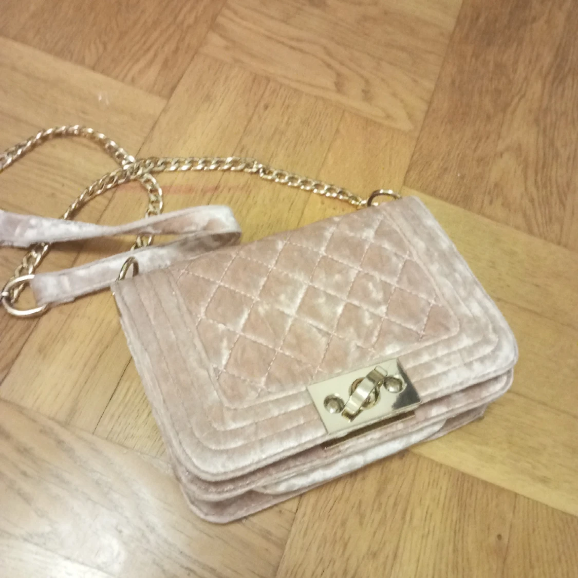 Sammet Gin Tricot Väska  - 90