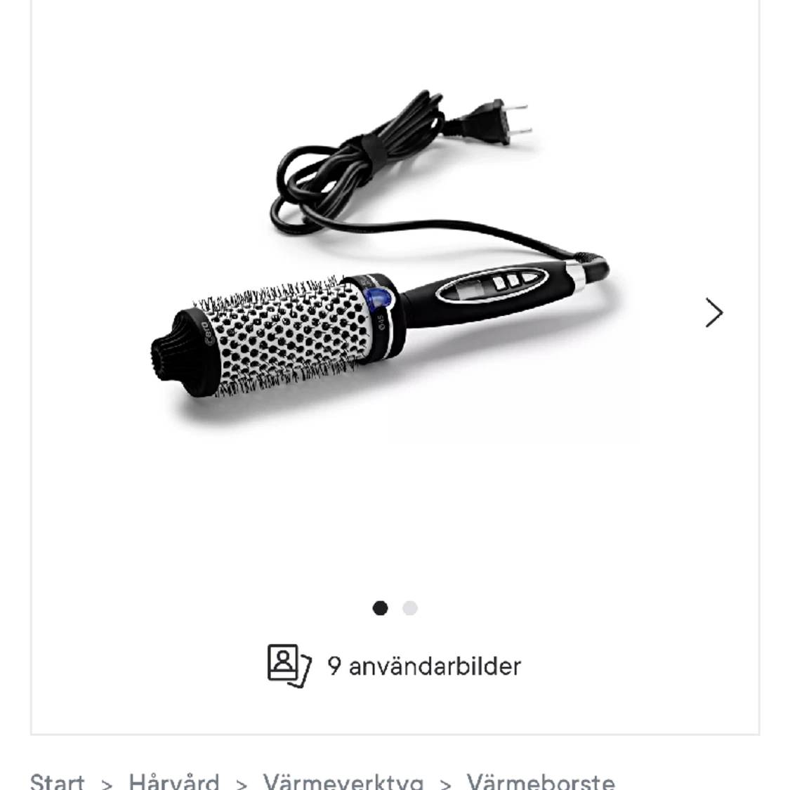 Cera hot styling brush