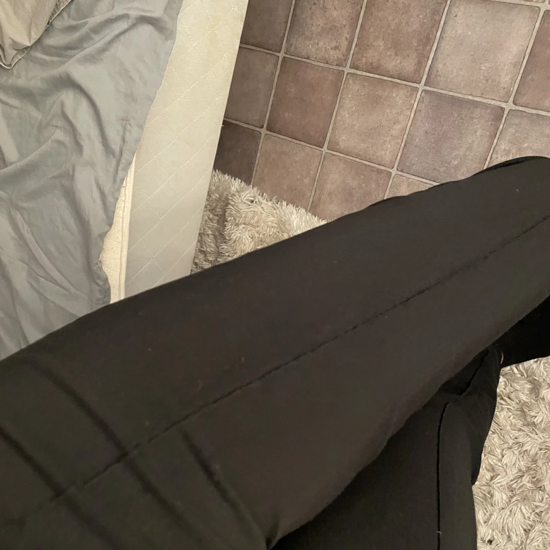 Lågmidjade kostymbyxor  - 90