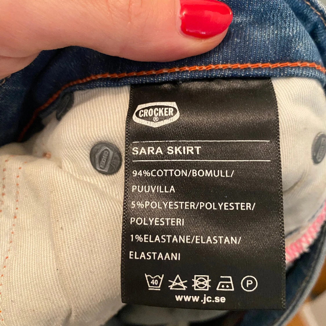 Jeanskjol Crocker - 91