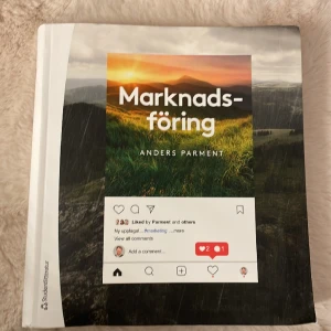 Marknadsförings bok - Boken är i utmärkt skick, aldrig använd. Denna bok är för de som läser marknadsföring på högskolenivå