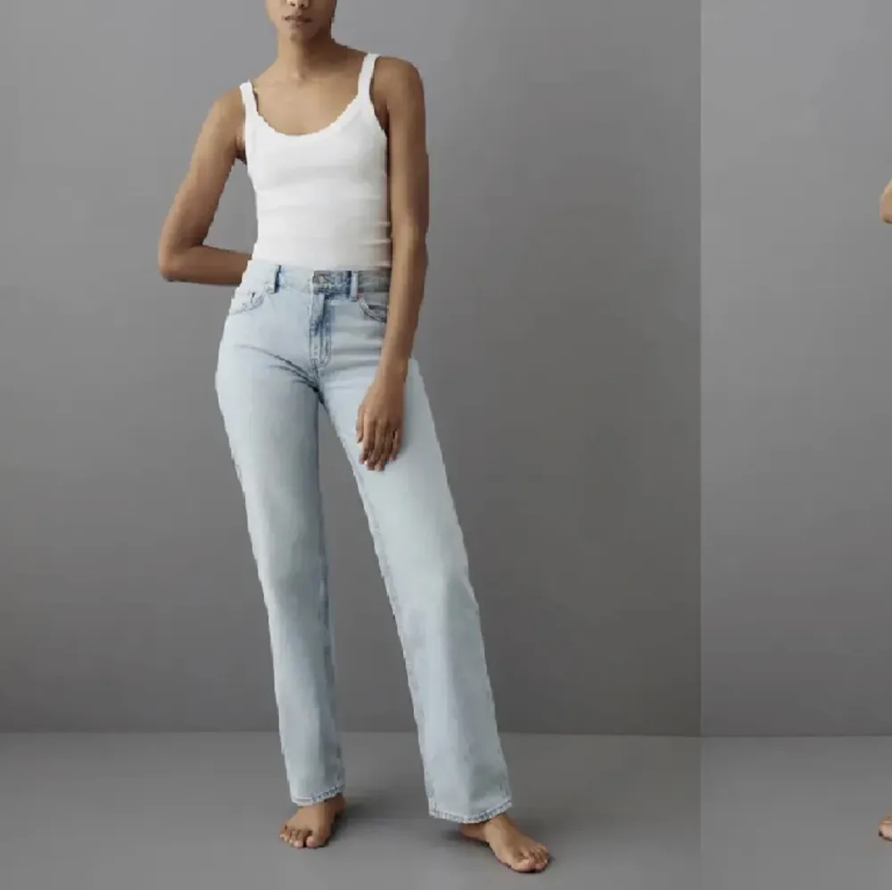 Fina Jeans från Gina Tricot. I ny skick och inga defekter❤️. Jeans & Byxor.
