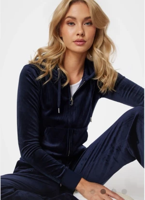 Mörkblå Juciy kofta - Säljer min juciy kofta i färgen Night sky, då det ej används länge den är använd ca 5 gånger och är i bra skick.  Tveka inte att höra av dig om det är något🥰 Säljer hela setet i en annan annons om du är intresserad av hela settet☺️(pris kan diskuteras)