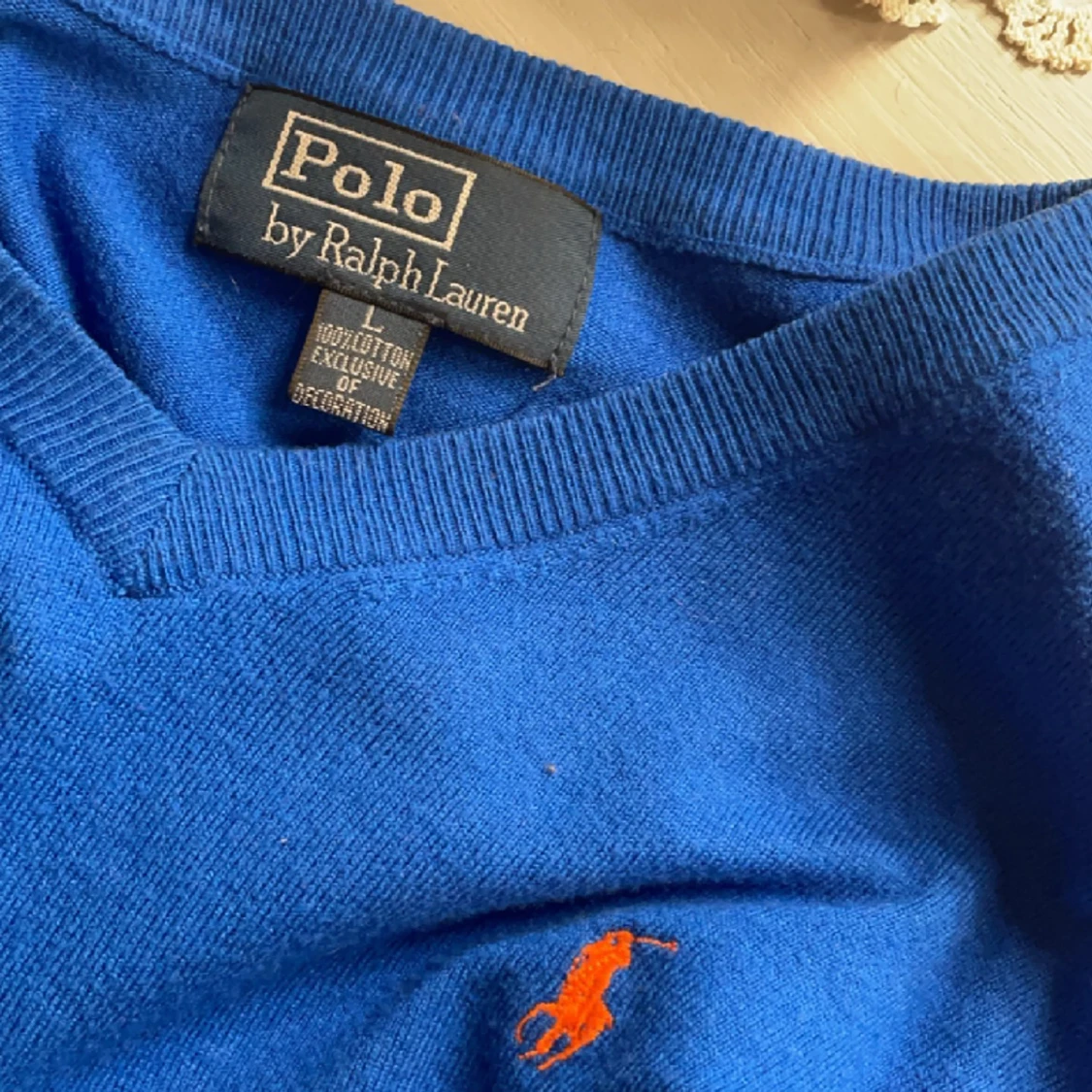 Blå Ralph Lauren tröja - 91