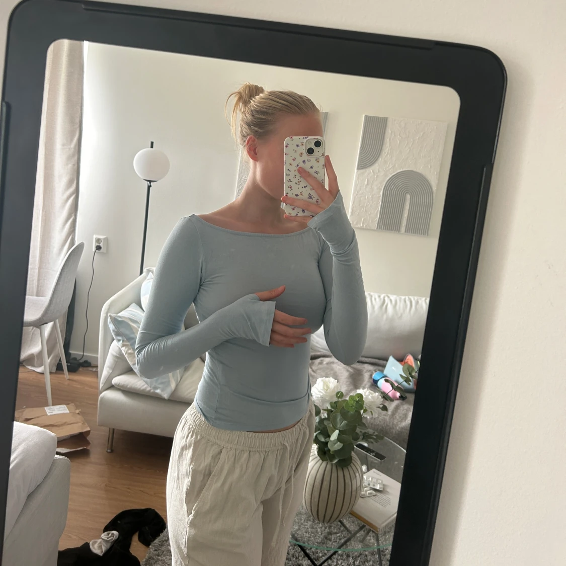 A-dsgn långärmad topp