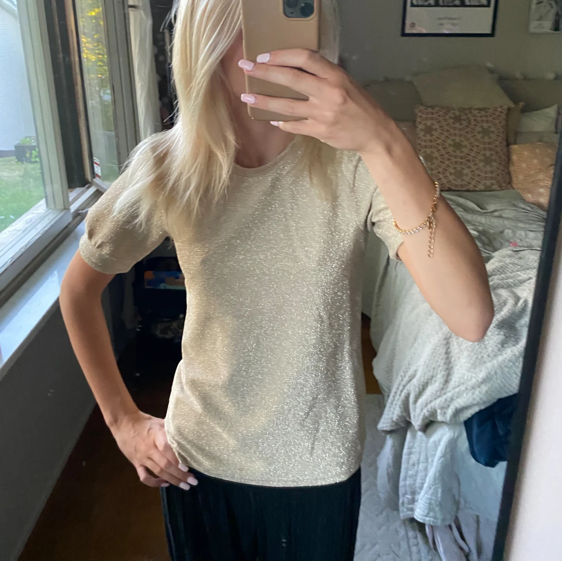 Glittrig tröja - 90