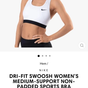 Nike sport Bh - En vit Nike sport Bh. Använd fåtal gånger 