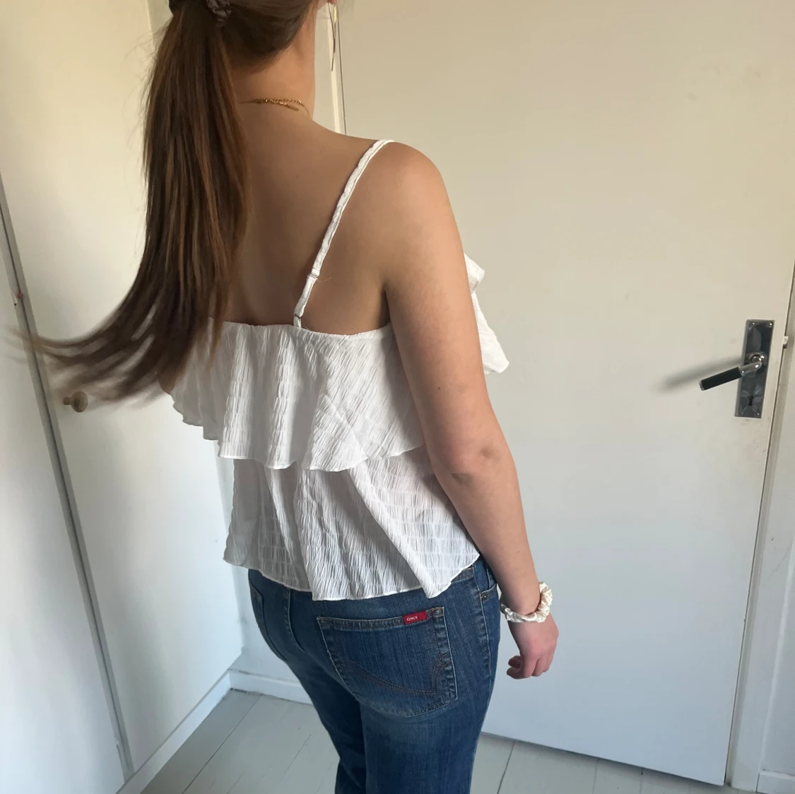 Vit volang topp - 90