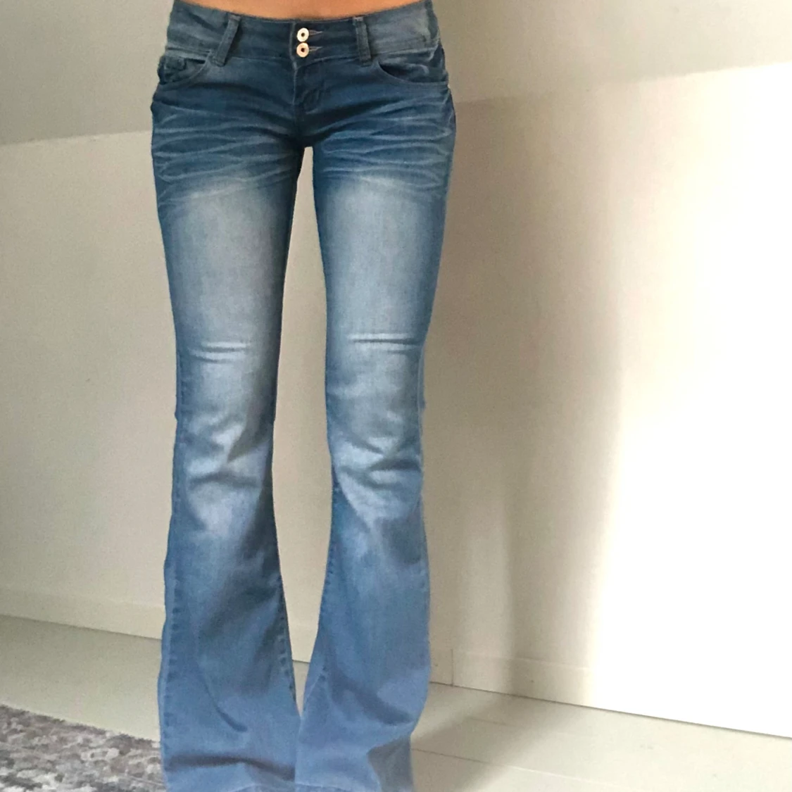 Lågmidjade jeans
