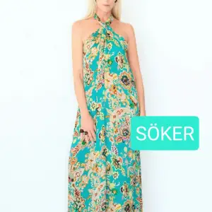 Söker denna klänning från Zara i xs eller s. Hör gärna av dig om du har och är intresserad av att sälja.🩷🌸