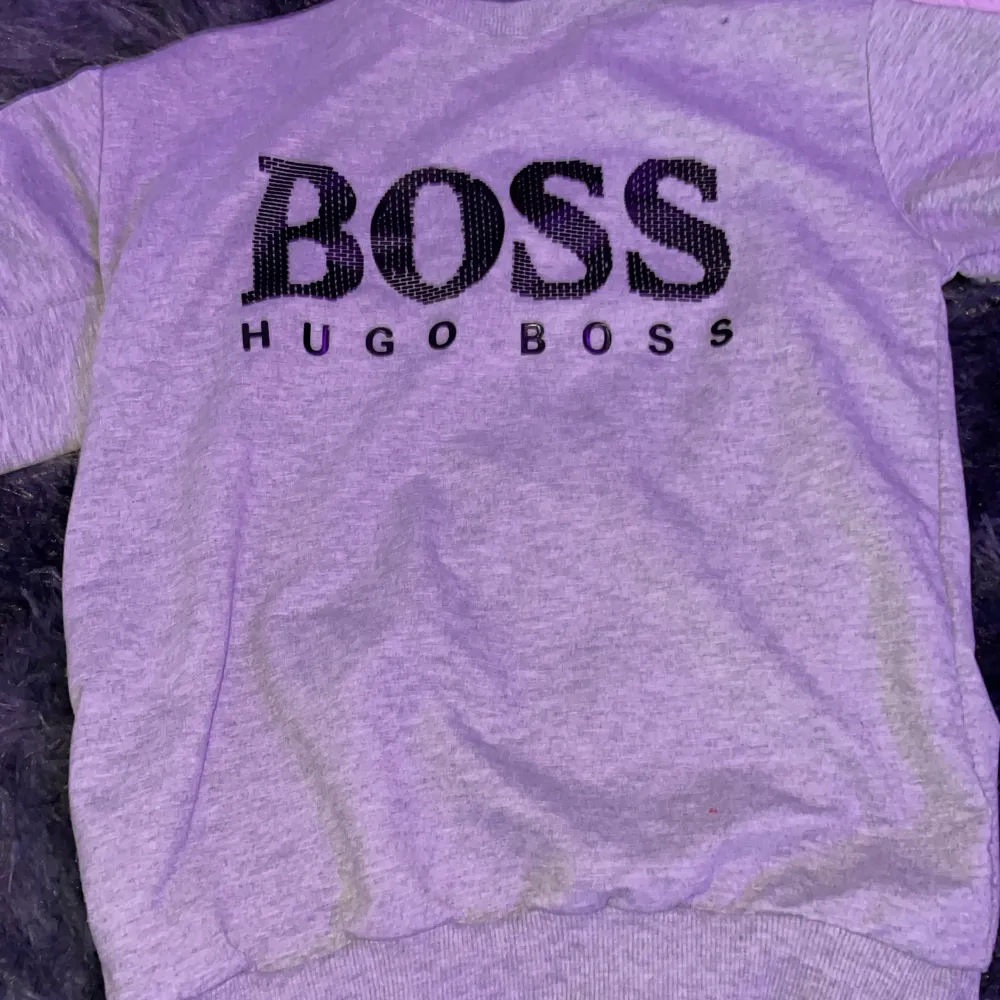 En överfet Hugo boss crewneck . Hoodies.