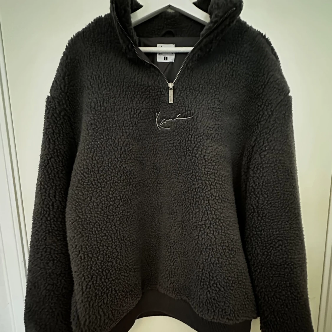 ZipTröja i teddymaterial - 91