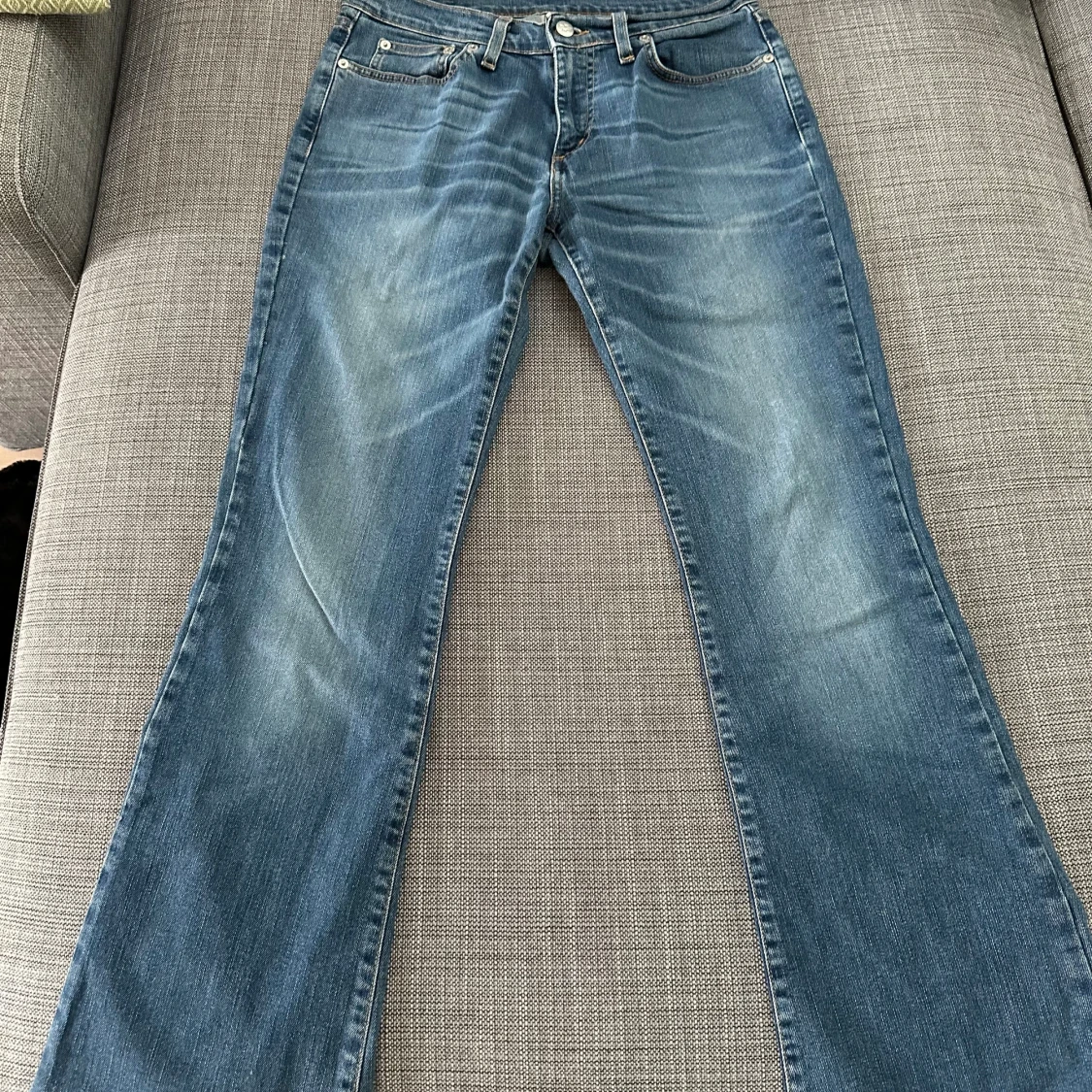 Blåa Davy’s jeans - 92