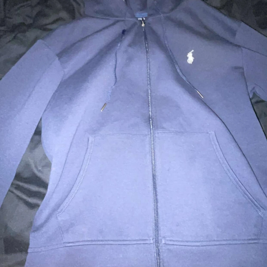 Mörkblå Ralph luren kofta - 90