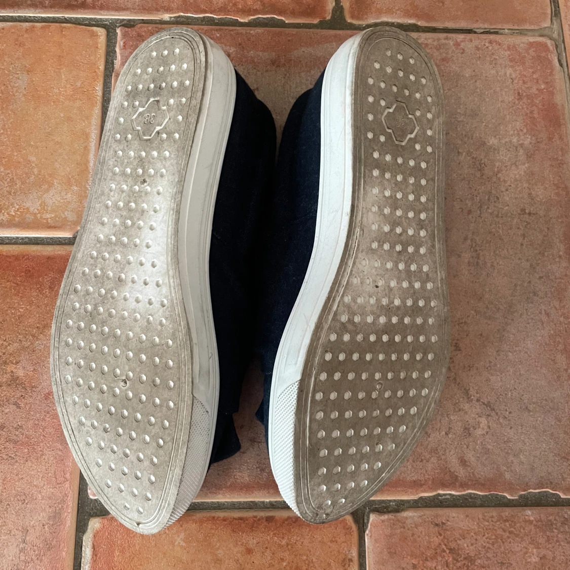 Blåa sneakers  - 91