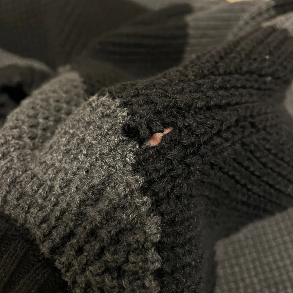 Randig Stickad Tröja - 91