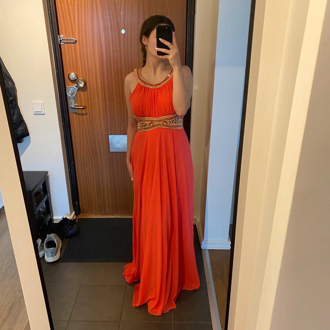 Balklänning med paljetter  - 90