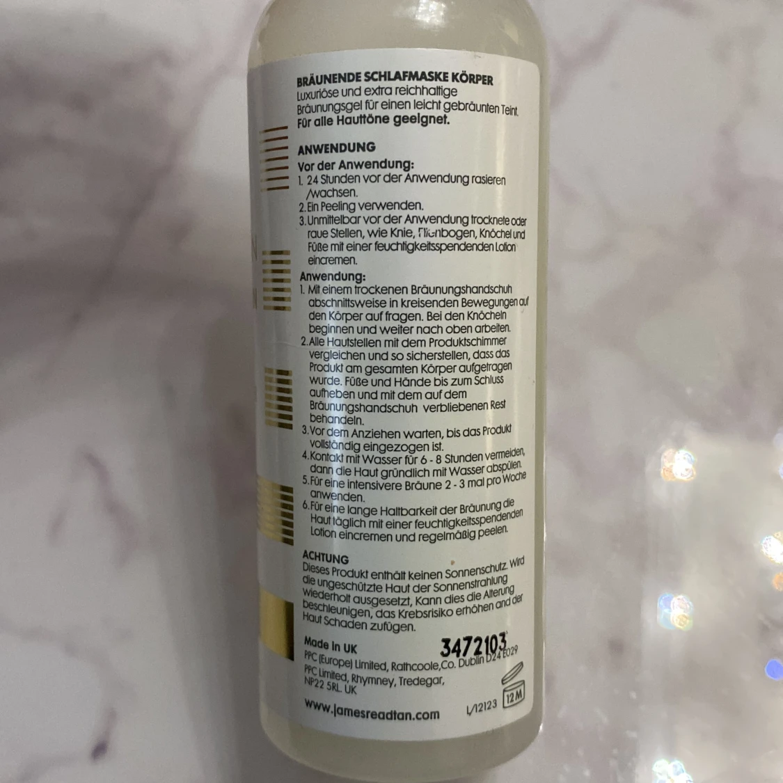 Sleep mask tan body - 90