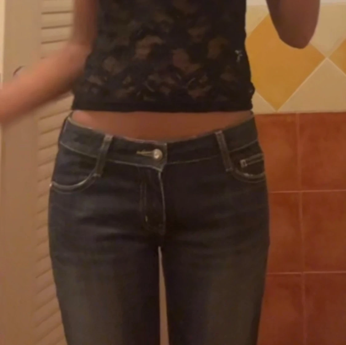 Lågmidjade jeans - 91