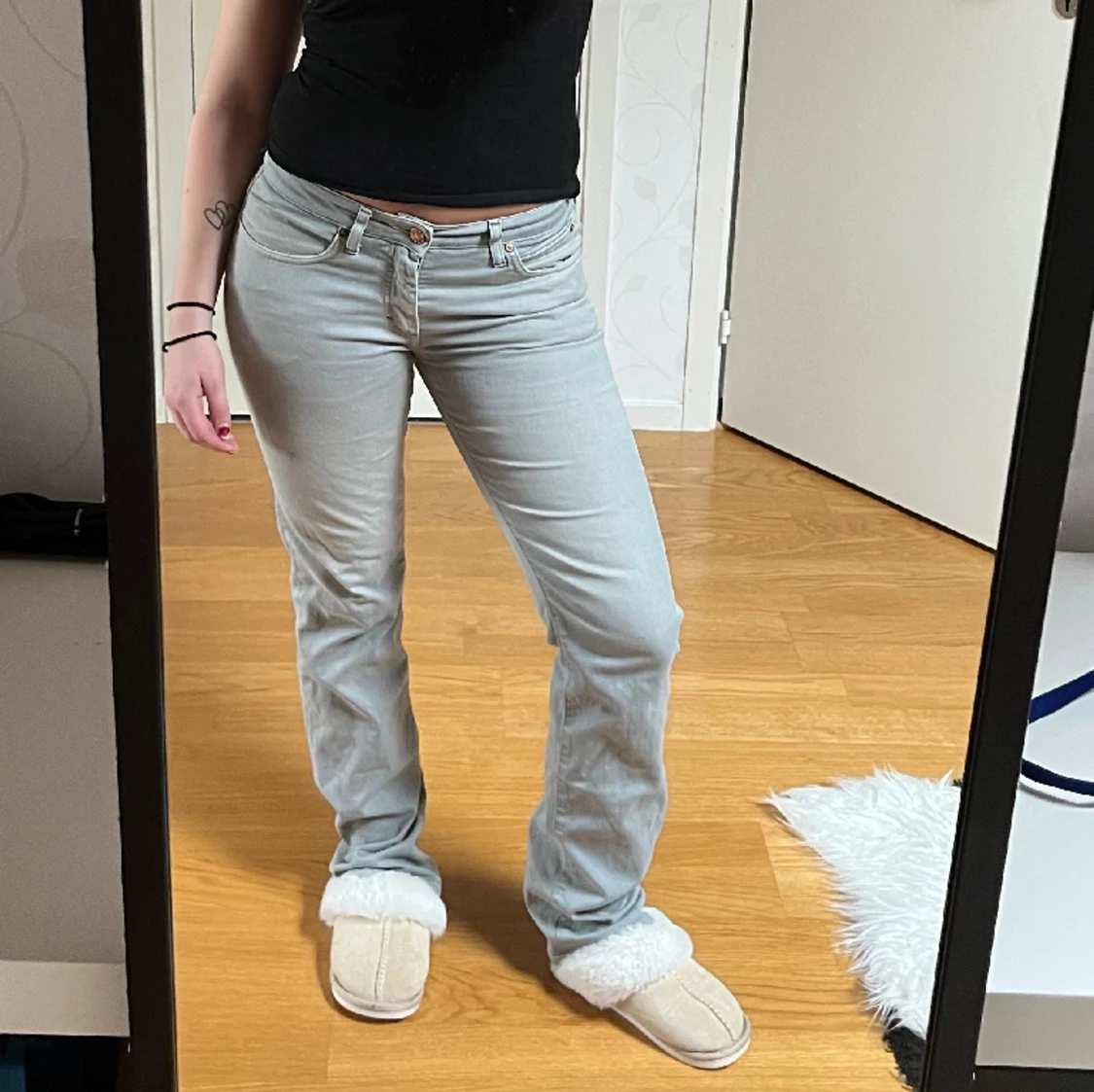 Lowwaisted Acne jeans - 90