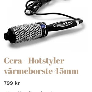 Värmeborste - Så fin gör perfekta lockar och blowout 😇nypris 799, och min är inte så använd💘storlek 38 mm vilket har varit perfekt för mig! Vill egentligen inte sälja men behöver pengar 