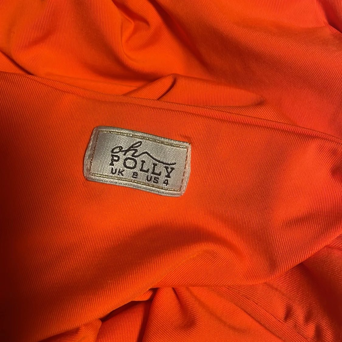 Orange klänning - 90