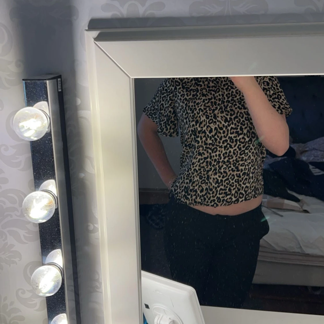 LEOPARDMÖNSTRAD TRÖJA🐆 - 92