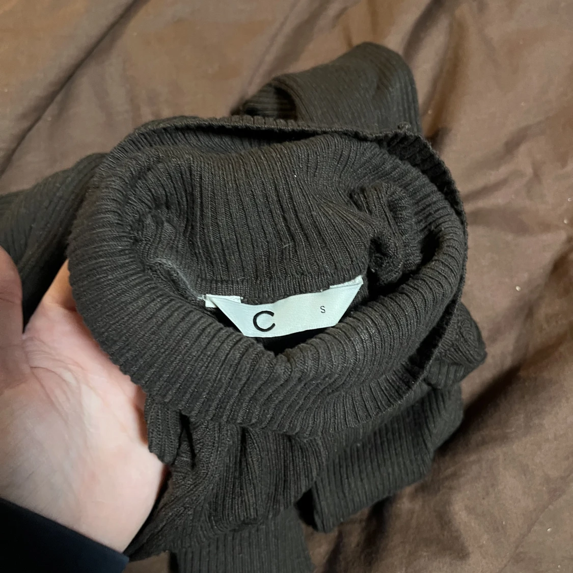 Långärmad turtleneck - 90