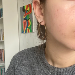 Hoops silver och guld (2 pack, inte äkta) - De används inte ! I gott skick :))