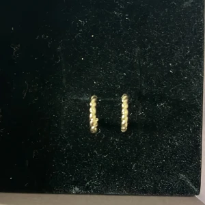 örhängen  - små ”flätade” örhängen