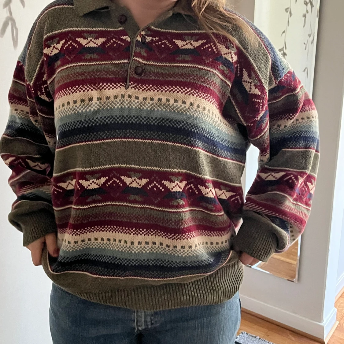 Mysig tröja jag köpte på second hand - 92