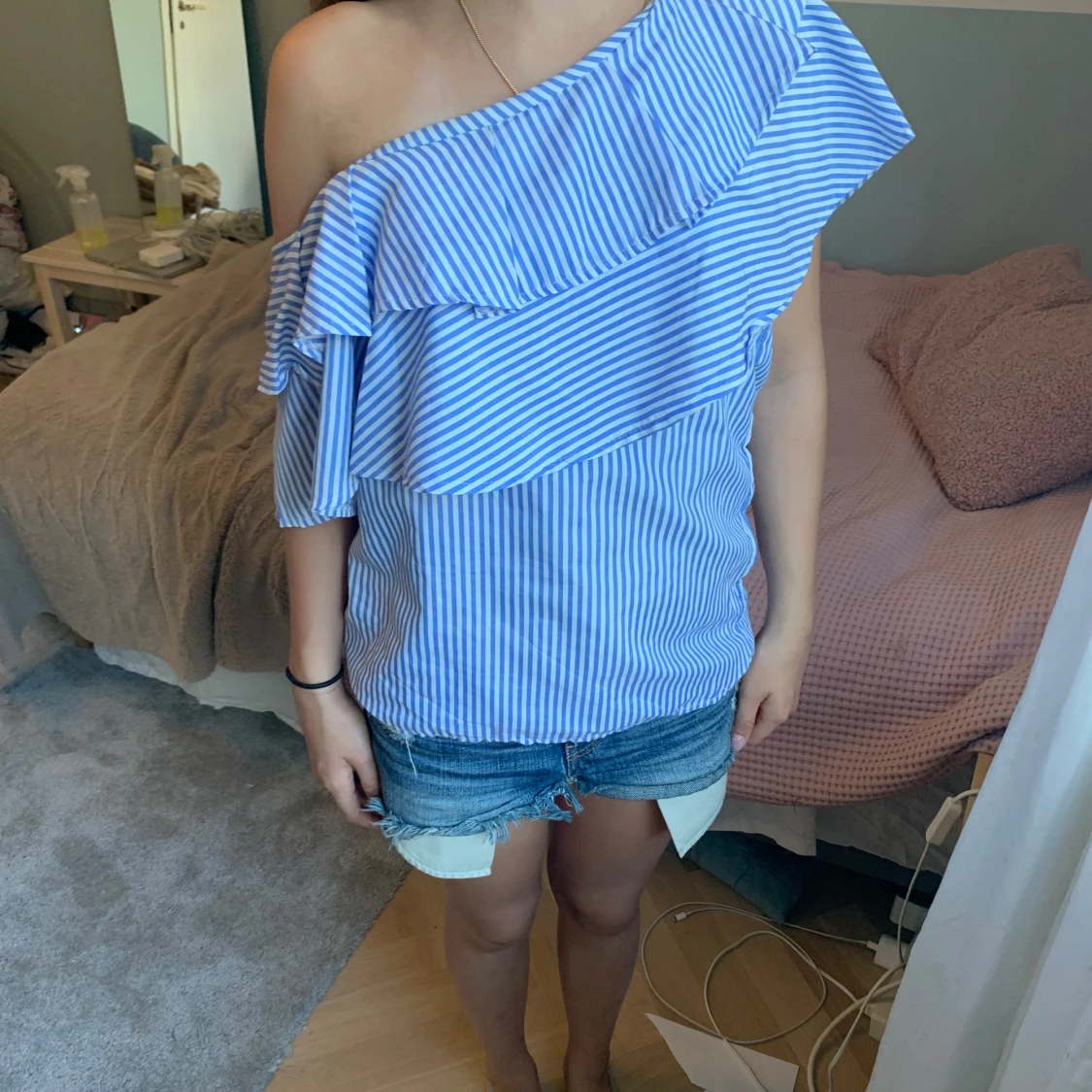 Off shoulder tröja💕