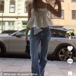 Vit Gina topp - Storlek 36