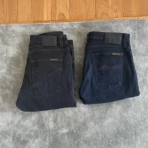 Nudie Jeans  - Tja, säljer två par nudiejeans i 9/10 skick, första paret är st 30/32 i modellen skinny Linn, andra är i st 31/32 i modellen Lean Dean, båda sitter bäst på personer över 180 och 60kg. Köp av båda samtidigt: 550kr styckpris: 350kr